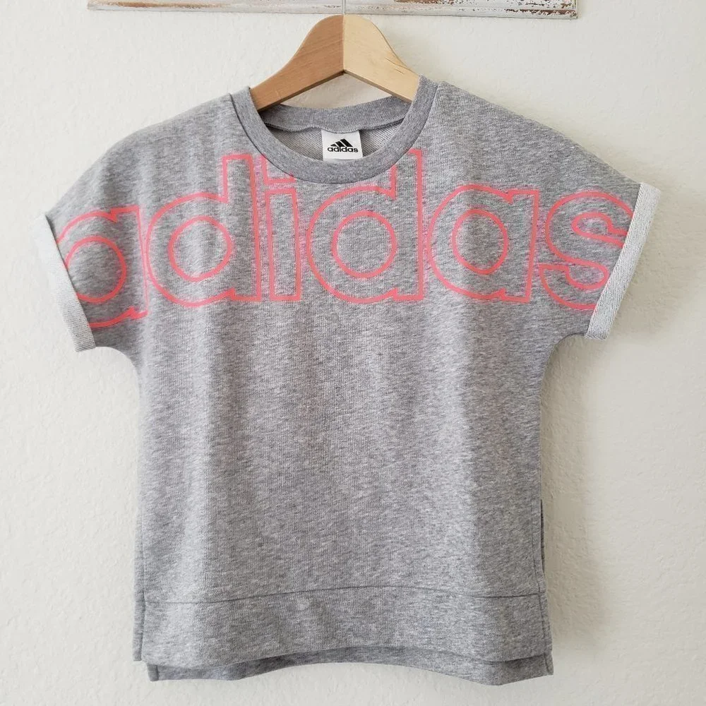NWT - Adidas Exploded Outline Linear Tee - Size Small